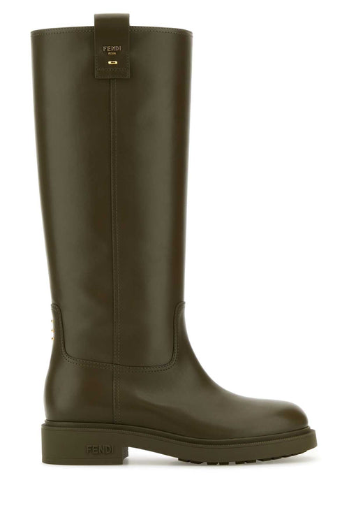 FENDI Leather Filo Boots for Women