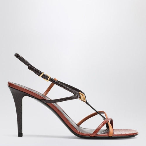 FENDI FFOLD Mini Heel Sandal