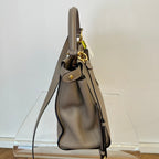 Fendi Leather Peekaboo 2Way Bag