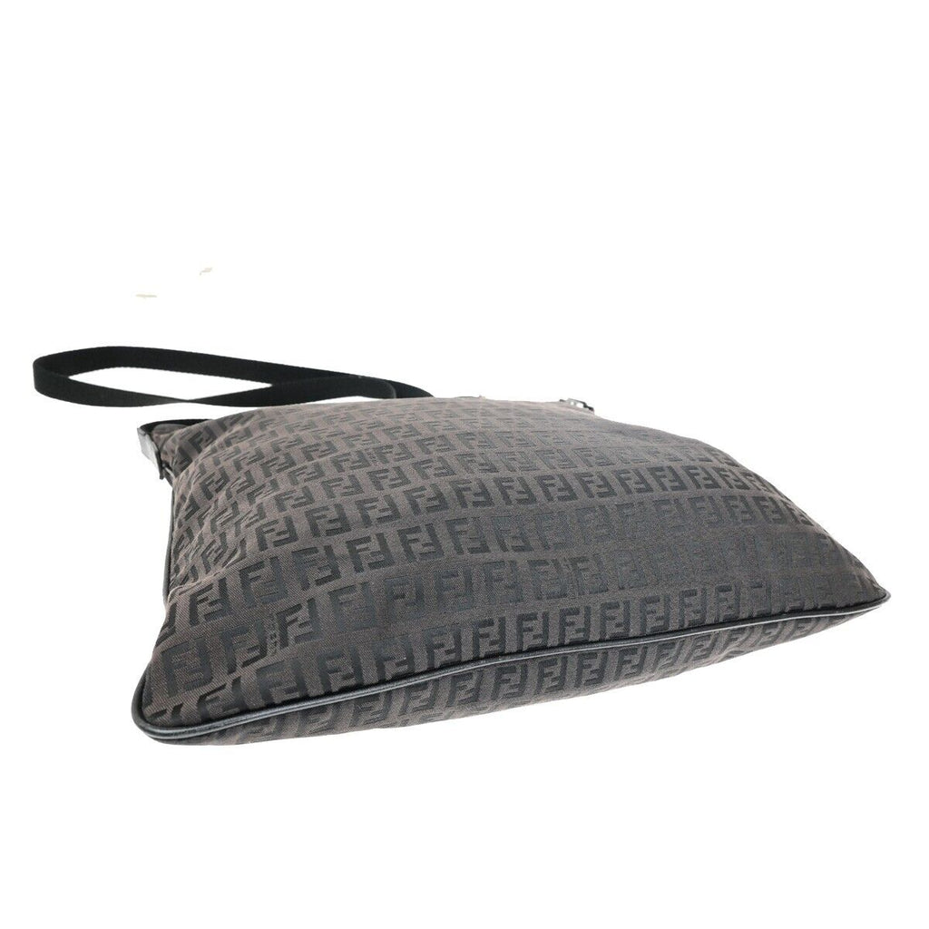 Fendi Zucca  Canvas Shoulder Bag ()