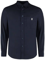 Burberry Monogram Motif Technical Cotton Long-Sleeve Shirt