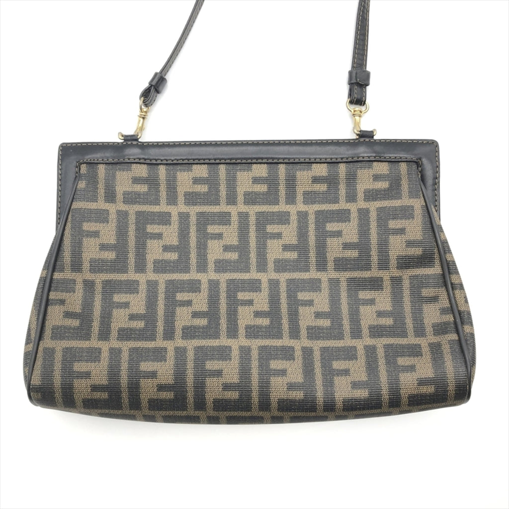 Fendi Zucca  Pvc Leather Shoulder Bag ()