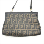 Fendi Zucca  Pvc Leather Shoulder Bag ()