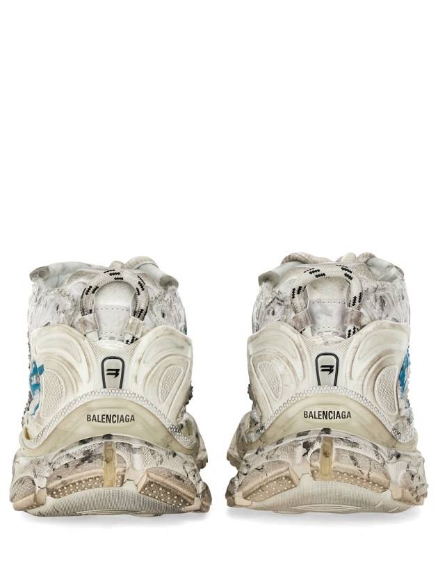 Balenciaga Runner Graffiti Low Top Sneakers White