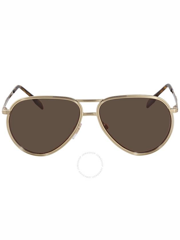 Burberry Burberry Scott Dark Brown Pilot Men's Sunglasses BE3135 110973 59