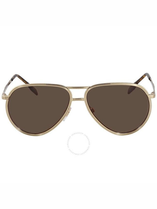 Burberry Burberry Scott Dark Brown Pilot Men's Sunglasses BE3135 110973 59