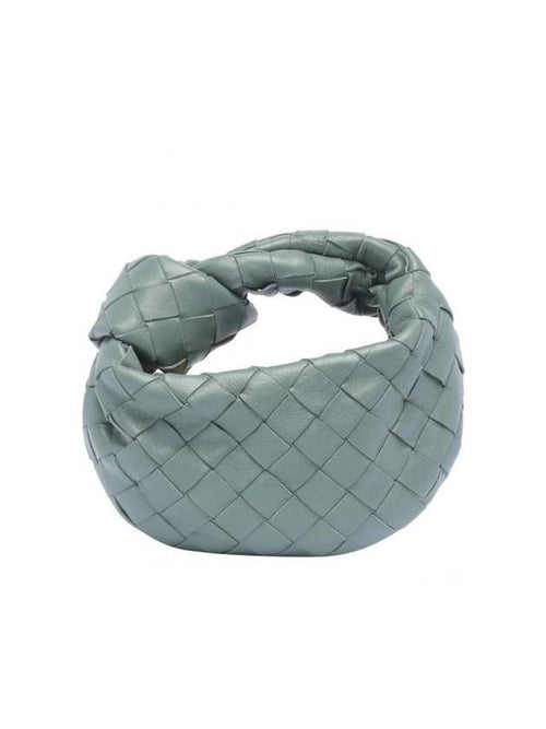 Bottega Veneta Candy Jodie Intrecciato Tote Bag Aloe