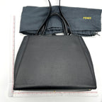 Fendi FENDI Shoulder Bag Handbag Toujour Leather Black Women's LA5462