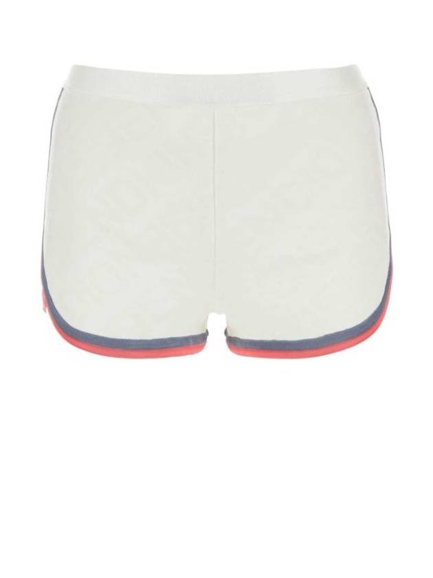 Fendi short pants FZR797ANZE F0ZNM WHITE