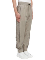 Fendi Men's Plain Logo Track Pants Grey