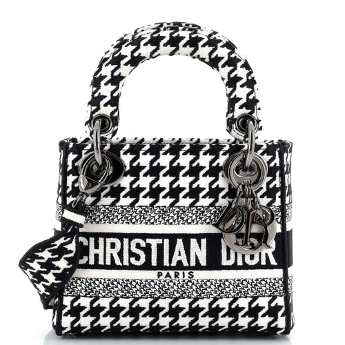 Dior Lady D-Lite Bag Embroidered Canvas Mini