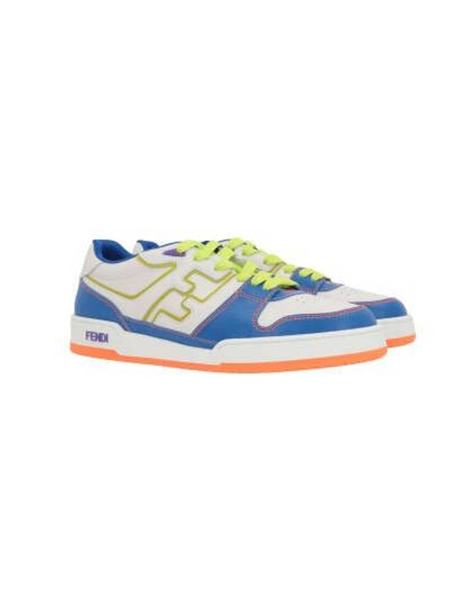 Fendi Match Low Top Sneakers Blue