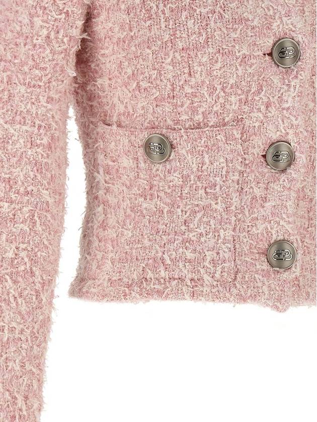 Balenciaga Balenciaga Cropped Tweed Cardigan