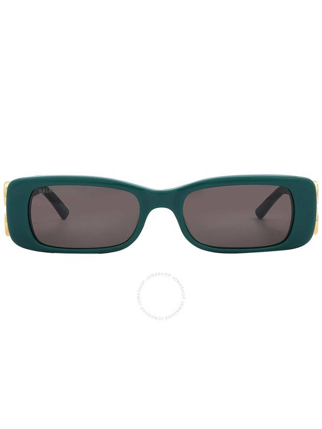 Balenciaga Eyewear Logo Decorated Rectangular Frame Sunglasses BB0096S