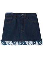 Burberry Japanese Denim Mini Skirt 8080921