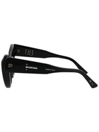 Balenciaga sunglasses BB0204S001 001 BLACK BLACK GRAY