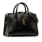 Saint Laurent Monogram Ba  Handbag 2WAY 472469 Black Leather  Saint Laurent