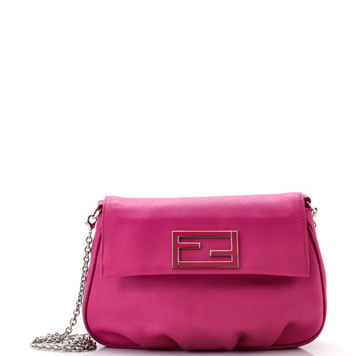 Fendista Pochette Crossbody Leather