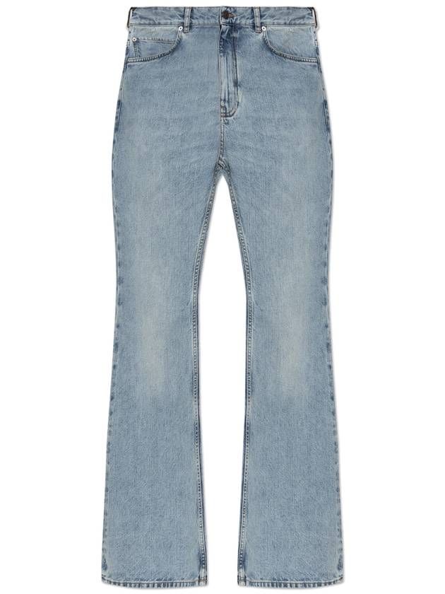 Balenciaga flare denim jeans blue