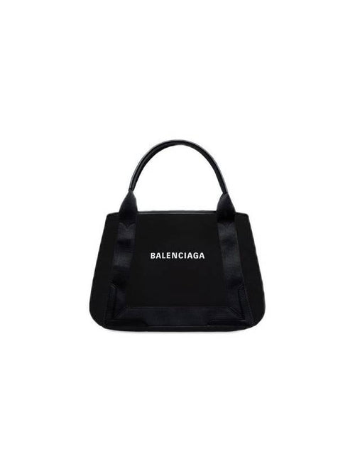 Balenciaga BALENCIAGA NAVY CABAS SMALL BAG