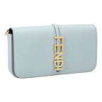 Fendi Fendigraphy Wallet On Chain Blue