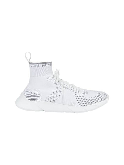 B21 Socks Knit High Top Sneakers White Dior