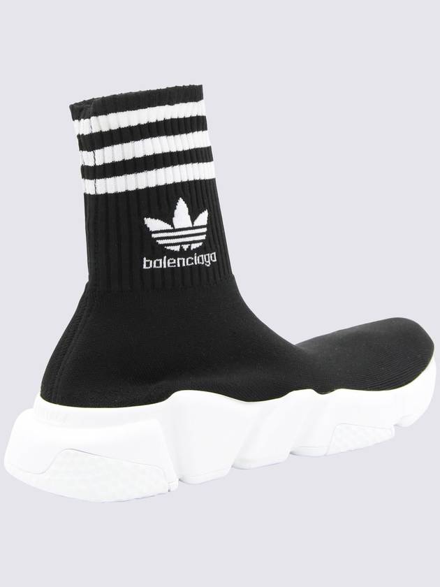 Balenciaga Adidas Speed High Top Sneakers Black