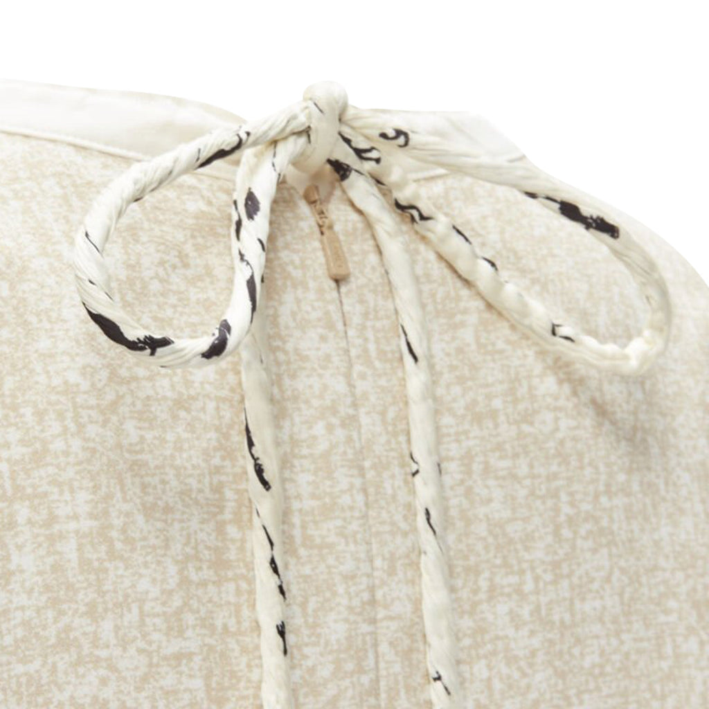 Chloe speckle crochet sleeves layered dress