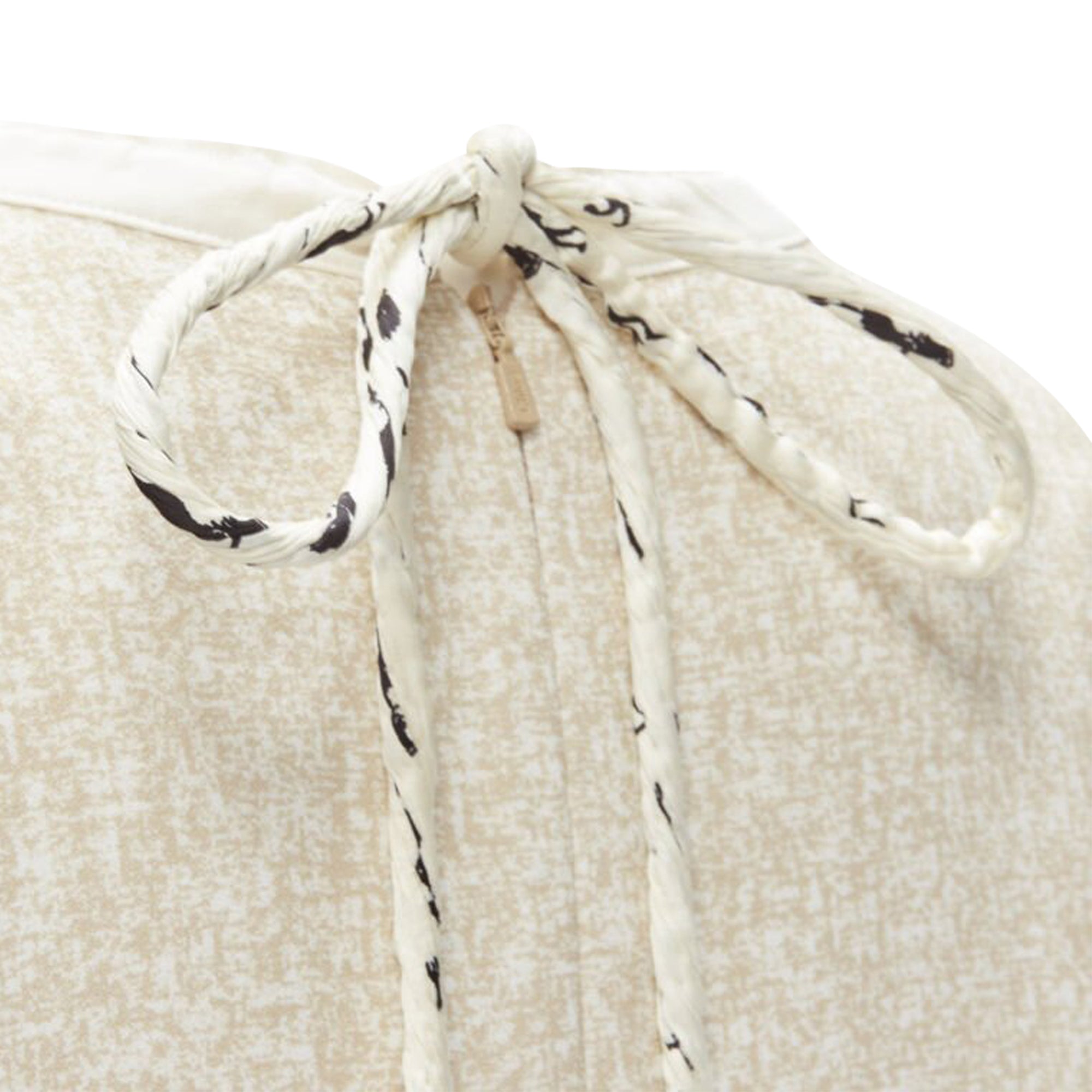 Chloe speckle crochet sleeves layered dress