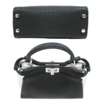 FI Fendi Peacebu Handbag Small Shoulder Black Car Freshers 8BN244