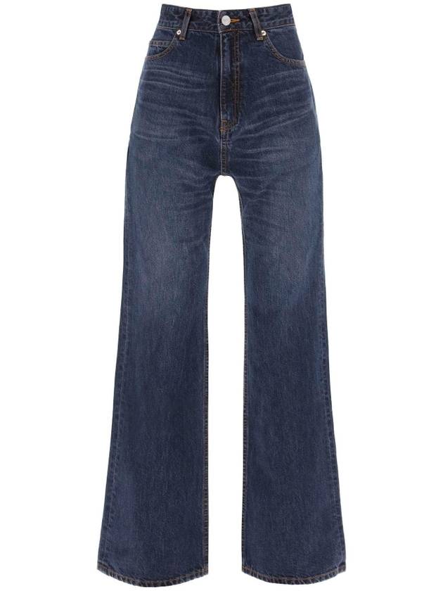 Balenciaga 24 ss flare jeans in Japanese denim 775621 TOW58 4673 B0230993290