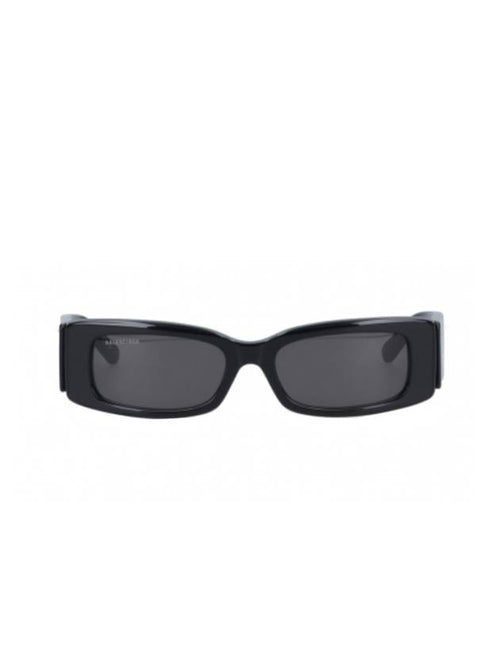 Balenciaga Eyewear Max Rectangle Sunglasses Black