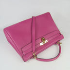 Hermes Kelly 35cm Togo Leather Handbag Peach/Golden