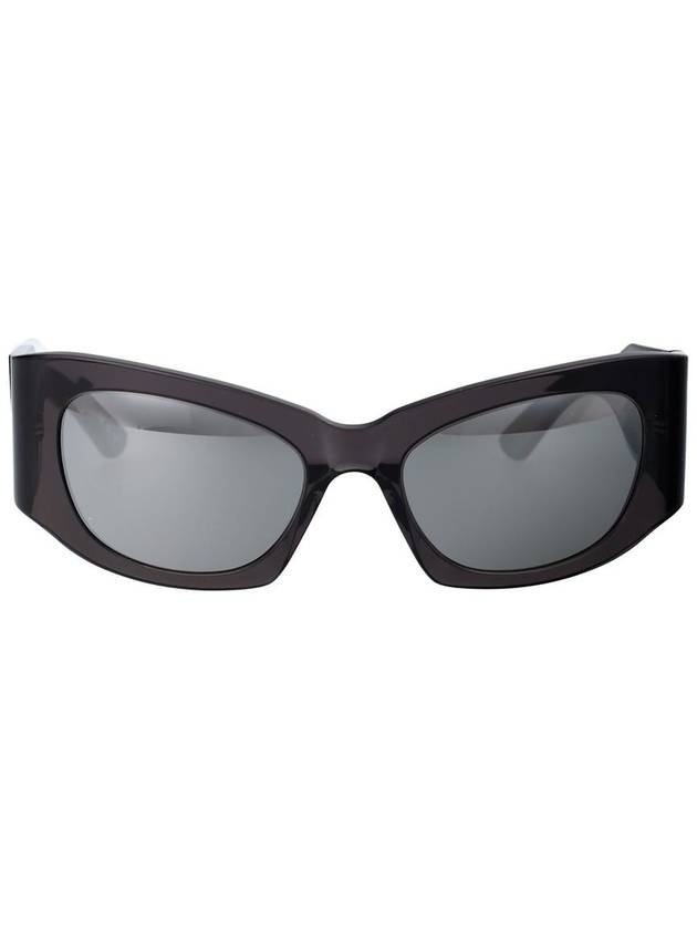 Balenciaga Sunglasses BB0327S 003 GRAY GRAY SILVER