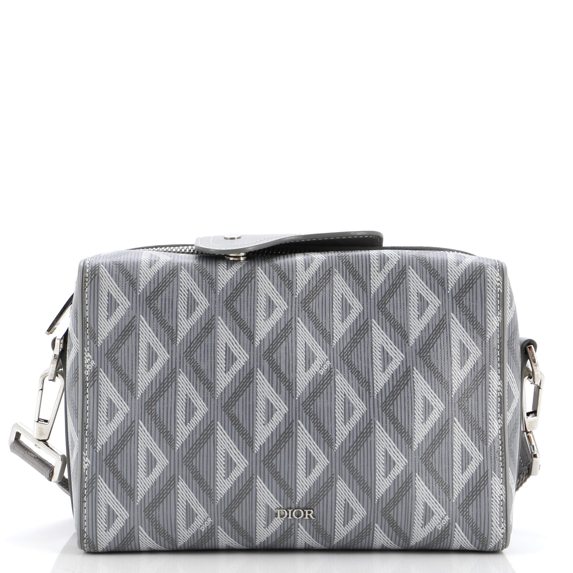 Dior Lingot Messenger Bag CD Diamond Coated Canvas