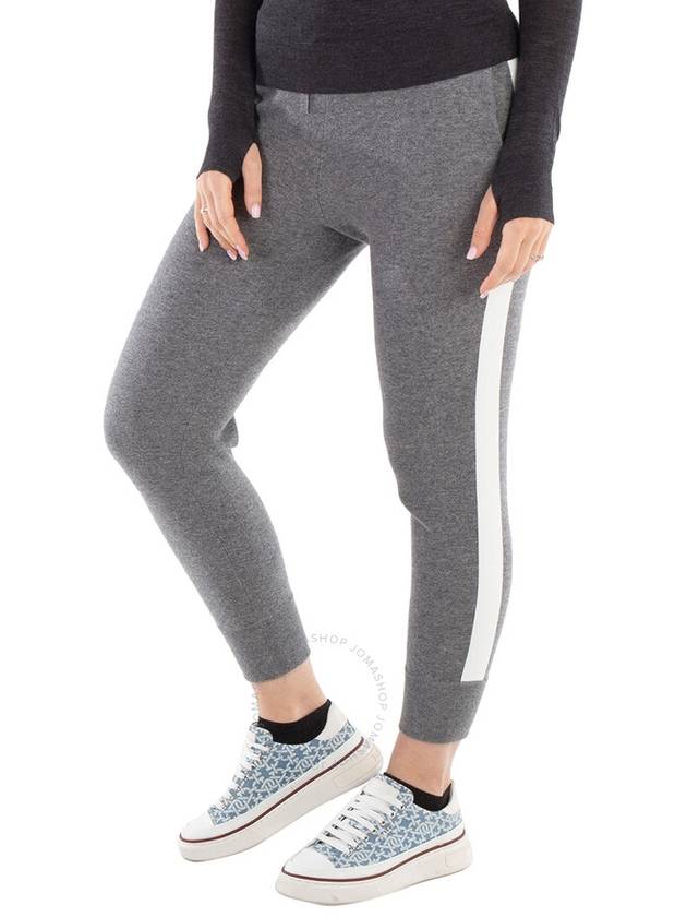 Burberry Burberry Ladies Light Grey Melange Jogger Pants, Size XX-Small