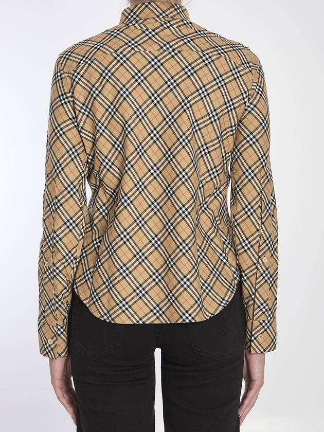 Burberry Check Cotton Shirt