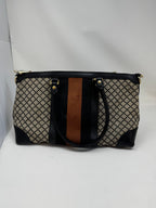 Gucci | Bags | Gucci Diamante 2way Beigeblackbrown Ladies Canvas Leather Tote Bag BJ1-11