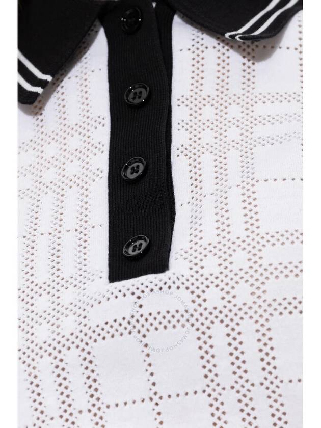 Burberry Vintage Check Jacquard Polo Shirt