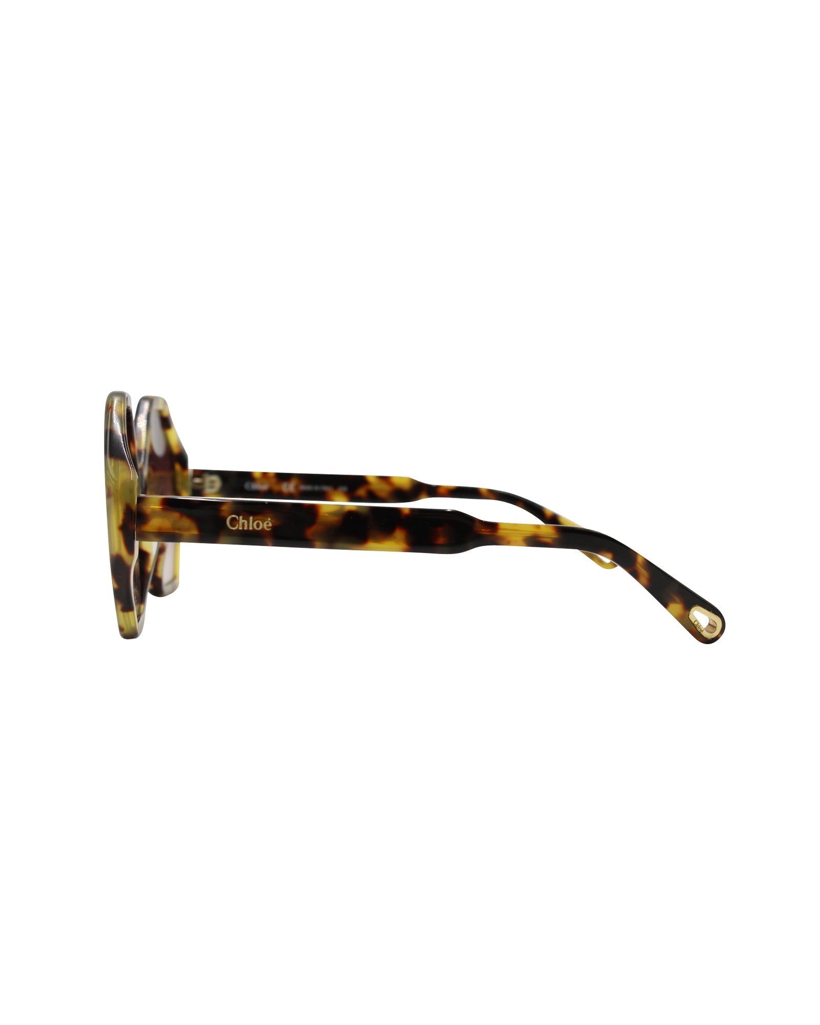 Chloe Willow CE750 Sunglasses in Yellow Acetate