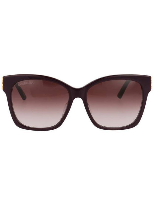 Balenciaga BB Temple Cat Eyes Sunglasses Purple