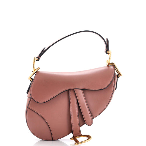 Dior Saddle Handbag Leather Mini