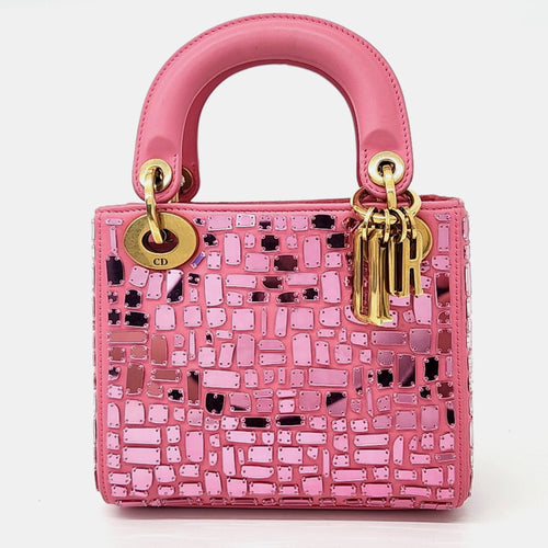 Dior Christian Crystal Lady Small Bag