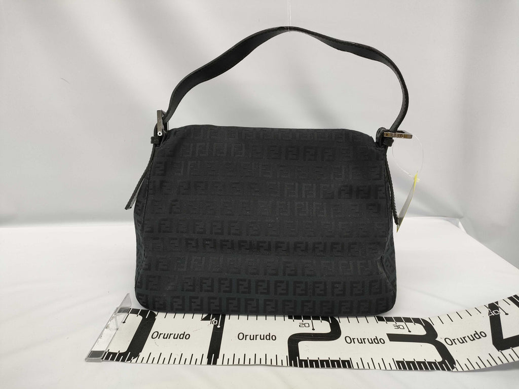 Fendi Zucchino  Leather Shoulder Bag ()