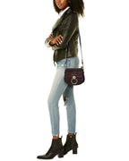 Chloe Tess Small Suede Shoulder Bag