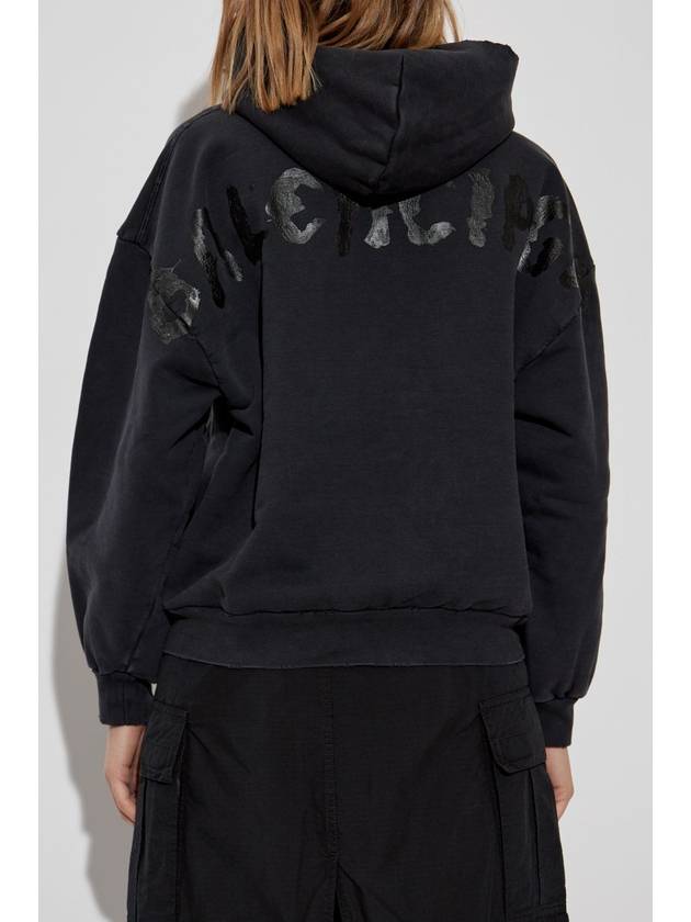 Balenciaga Balenciaga Sweatshirt With Logo, Women's, Black