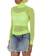 Balenciaga neck polar green