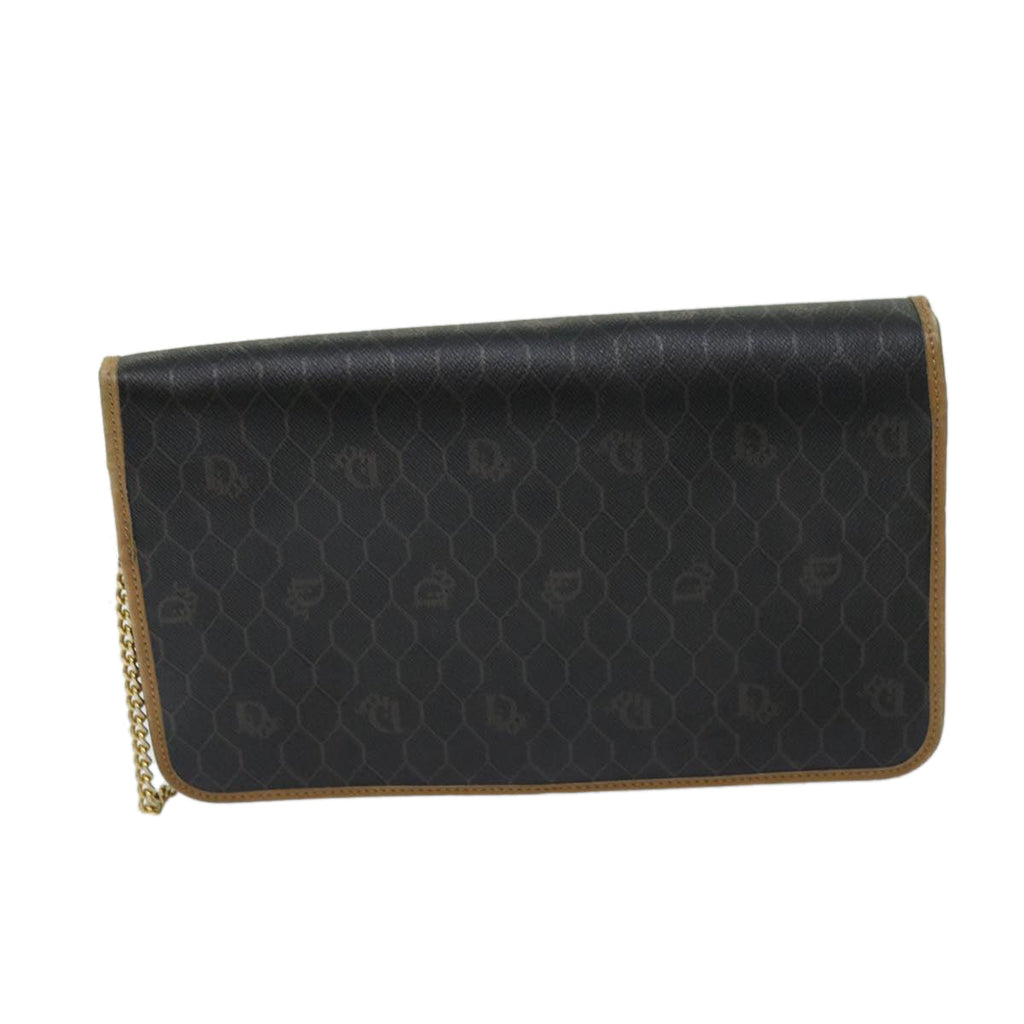 Dior Honeycomb  Canvas Shoulder Bag (Pre-Owned)