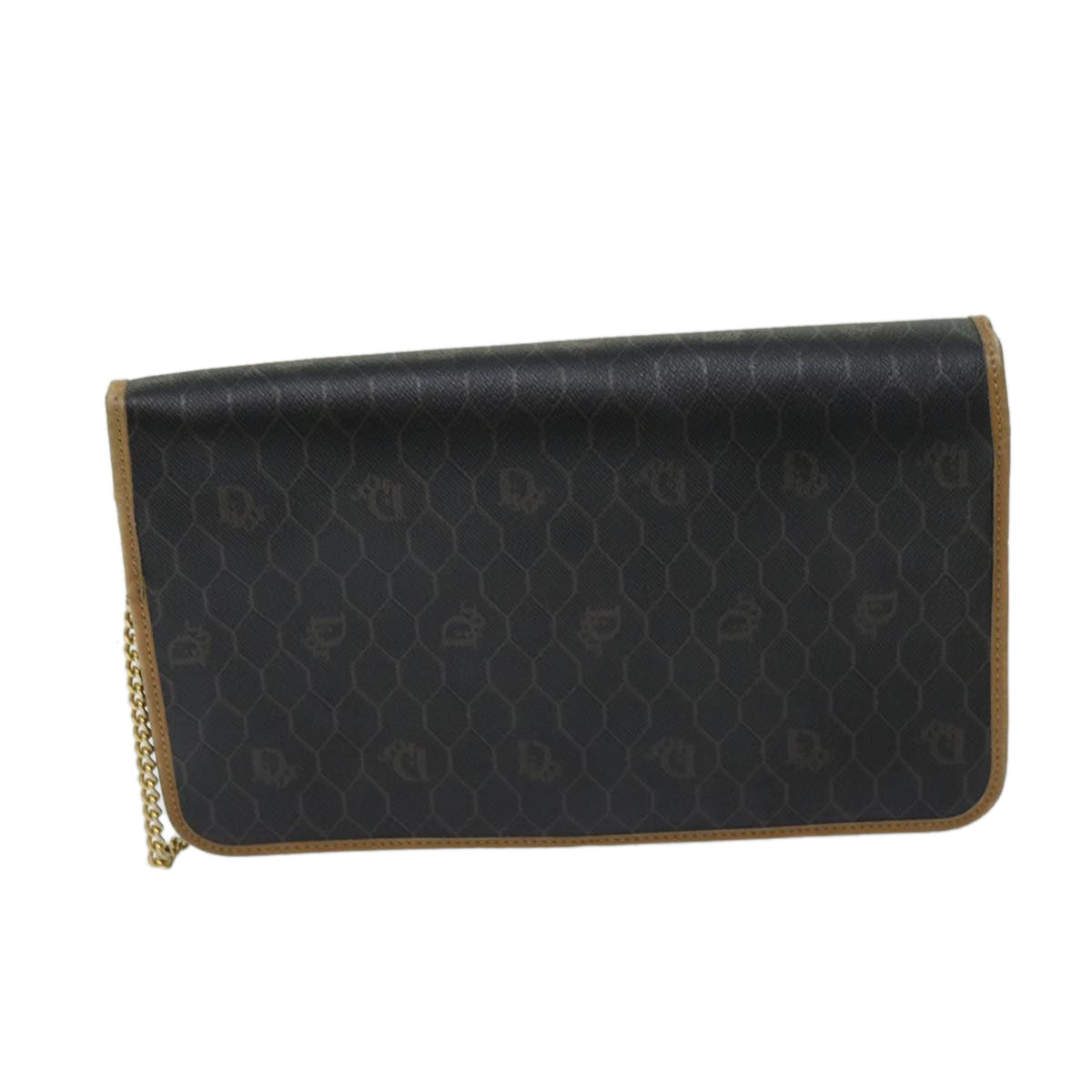 Dior Honeycomb  Canvas Shoulder Bag (Pre-Owned)
