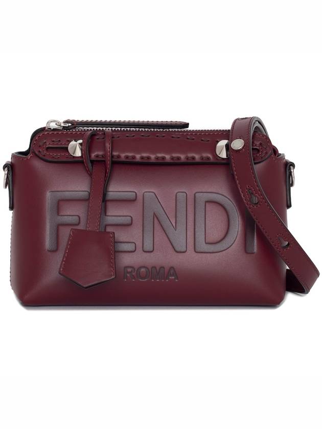 Fendi By The Way Boston Shoulder Bag Barolo Wine